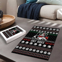 Golf Sucks Christmas Puzzle Xmas Holiday Patterns - Wonder Print Shop