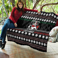 Golf Sucks Christmas Quilt Xmas Holiday Patterns - Wonder Print Shop