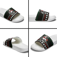 Golf Sucks Christmas Slide Sandals Xmas Holiday Patterns - Wonder Print Shop