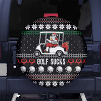 Golf Sucks Christmas Spare Tire Cover Xmas Holiday Patterns - Wonder Print Shop