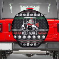 Golf Sucks Christmas Spare Tire Cover Xmas Holiday Patterns - Wonder Print Shop