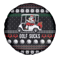 Golf Sucks Christmas Spare Tire Cover Xmas Holiday Patterns - Wonder Print Shop