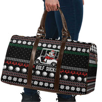 Golf Sucks Christmas Travel Bag Xmas Holiday Patterns - Wonder Print Shop