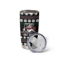 Golf Sucks Christmas Tumbler Cup Xmas Holiday Patterns - Wonder Print Shop