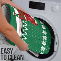 Golfer Santa Christmas Bathroom Set Xmas Holiday Patterns - Wonder Print Shop