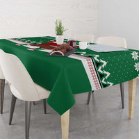 Golfer Santa Christmas Tablecloth Xmas Holiday Patterns - Wonder Print Shop
