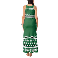 Golfer Santa Christmas Tank Maxi Dress Xmas Holiday Patterns - Wonder Print Shop