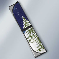 Labrador Retriever Santa Sled Christmas Auto Sun Shade Funny Xmas Holiday Patterns - Wonder Print Shop