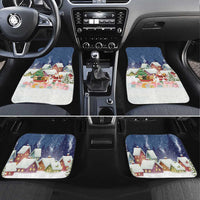 Labrador Retriever Santa Sled Christmas Car Mats Funny Xmas Holiday Patterns - Wonder Print Shop