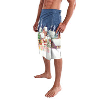 Labrador Retriever Santa Sled Christmas Lavalava Funny Xmas Holiday Patterns - Wonder Print Shop