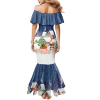 Labrador Retriever Santa Sled Christmas Mermaid Dress Funny Xmas Holiday Patterns - Wonder Print Shop