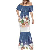 Labrador Retriever Santa Sled Christmas Mermaid Dress Funny Xmas Holiday Patterns - Wonder Print Shop