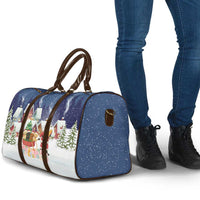 Labrador Retriever Santa Sled Christmas Travel Bag Funny Xmas Holiday Patterns - Wonder Print Shop