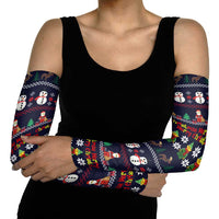Lego Awesome Christmas Arm Sleeves Funny Xmas Holiday Patterns - Wonder Print Shop