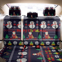 Lego Awesome Christmas Back Car Seat Cover Funny Xmas Holiday Patterns - Wonder Print Shop
