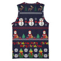 Lego Awesome Christmas Basketball Jersey Funny Xmas Holiday Patterns - Wonder Print Shop