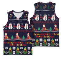 Lego Awesome Christmas Basketball Jersey Funny Xmas Holiday Patterns - Wonder Print Shop