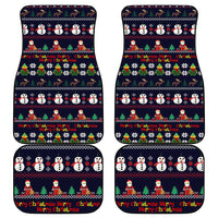 Lego Awesome Christmas Car Mats Funny Xmas Holiday Patterns - Wonder Print Shop