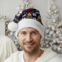 Lego Awesome Christmas Santa Hat Funny Xmas Holiday Patterns - Wonder Print Shop