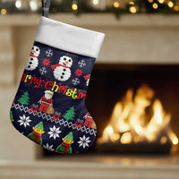 Lego Awesome Christmas Stocking Funny Xmas Holiday Patterns - Wonder Print Shop
