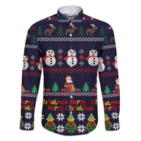 Lego Awesome Christmas Family Matching Off Shoulder Short Dress and Hawaiian Shirt Funny Xmas Holiday Patterns - Wonder Print Shop