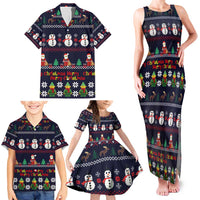 Lego Awesome Christmas Family Matching Tank Maxi Dress and Hawaiian Shirt Funny Xmas Holiday Patterns - Wonder Print Shop