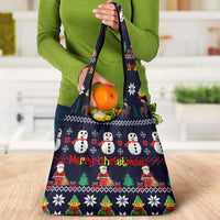 Lego Awesome Christmas Grocery Bag Funny Xmas Holiday Patterns - Wonder Print Shop