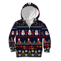 Lego Awesome Christmas Kid Hoodie Funny Xmas Holiday Patterns - Wonder Print Shop