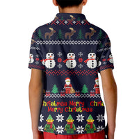Lego Awesome Christmas Kid Polo Shirt Funny Xmas Holiday Patterns - Wonder Print Shop