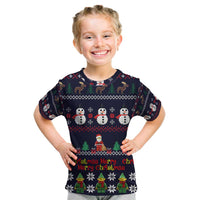 Lego Awesome Christmas Kid T Shirt Funny Xmas Holiday Patterns - Wonder Print Shop
