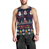 Lego Awesome Christmas Men Tank Top Funny Xmas Holiday Patterns - Wonder Print Shop