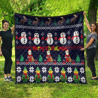 Lego Awesome Christmas Quilt Funny Xmas Holiday Patterns - Wonder Print Shop