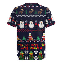 Lego Awesome Christmas Rugby Jersey Funny Xmas Holiday Patterns - Wonder Print Shop