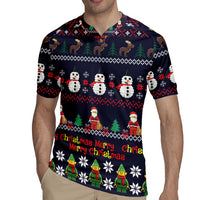 Lego Awesome Christmas Rugby Jersey Funny Xmas Holiday Patterns - Wonder Print Shop