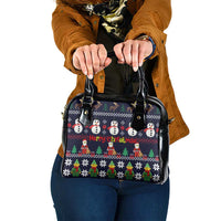 Lego Awesome Christmas Shoulder Handbag Funny Xmas Holiday Patterns - Wonder Print Shop