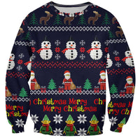 Lego Awesome Christmas Sweatshirt Funny Xmas Holiday Patterns - Wonder Print Shop