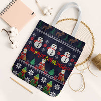 Lego Awesome Christmas Tote Bag Funny Xmas Holiday Patterns - Wonder Print Shop