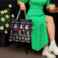 Lego Awesome Christmas Tote Bag Funny Xmas Holiday Patterns - Wonder Print Shop