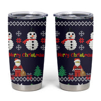 Lego Awesome Christmas Tumbler Cup Funny Xmas Holiday Patterns - Wonder Print Shop