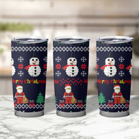 Lego Awesome Christmas Tumbler Cup Funny Xmas Holiday Patterns - Wonder Print Shop