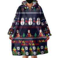 Lego Awesome Christmas Wearable Blanket Hoodie Funny Xmas Holiday Patterns - Wonder Print Shop