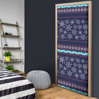 Don't Be A Normal Dog Dad Christmas Door Cover Funny Xmas Holiday Patterns - Wonder Print Shop