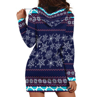 Don't Be A Normal Dog Dad Christmas Hoodie Dress Funny Xmas Holiday Patterns - Wonder Print Shop