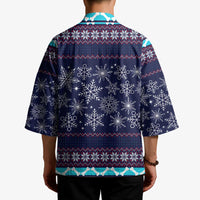 Don't Be A Normal Dog Dad Christmas Kimono Funny Xmas Holiday Patterns - Wonder Print Shop