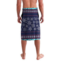 Don't Be A Normal Dog Dad Christmas Lavalava Funny Xmas Holiday Patterns - Wonder Print Shop