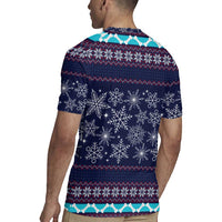 Don't Be A Normal Dog Dad Christmas Rugby Jersey Funny Xmas Holiday Patterns - Wonder Print Shop