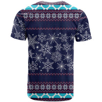 Don't Be A Normal Dog Dad Christmas T Shirt Funny Xmas Holiday Patterns - Wonder Print Shop
