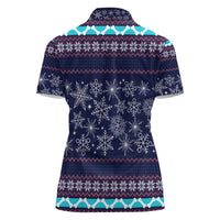 Don't Be A Normal Dog Dad Christmas Women Polo Shirt Funny Xmas Holiday Patterns - Wonder Print Shop