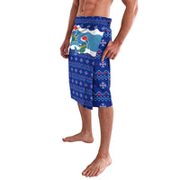 Dolphin Couple Christmas Lavalava Funny Xmas Holiday Patterns - Wonder Print Shop