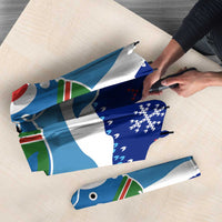 Dolphin Couple Christmas Umbrella Funny Xmas Holiday Patterns - Wonder Print Shop